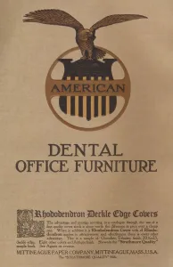Label Prints: American Dental Office Furniture - Rhododendron Deckle Cage Covers