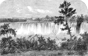 Stereoscopic Company Prints: The American Falls, Niagara - from a photograph by the Stereoscopic Company