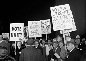 Music Industry Prints: American Federation of Musicians, ca. Jan. 1947. Creator: William Paul Gottlieb