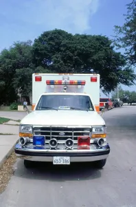 Ambulance Prints: American Ford Ambulance, 1994