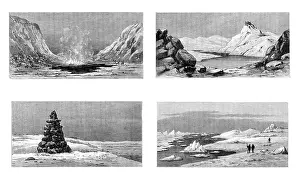 Sir John Prints: The American Franklin Search Expedition, 1881. Creator: Unknown