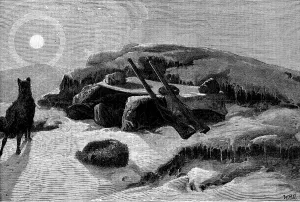William Heysham Overend Prints: The American Franklin Search Expedition: an Arctic night's lodging