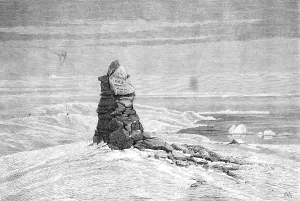 Lonely Prints: American Franklin Search Expedition - monument erected over the grave of Lt