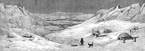 Sir John Prints: The American Franklin Search Expedition - scene on Hayes River