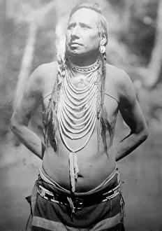{American India] Chief Stabbed-By-Mistake, between c1915 and c1920. Creator: Bain News Service