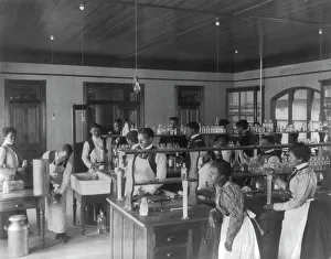 Training College Prints: American Indian and African American students at Hampton Institute