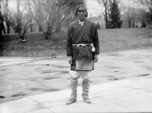 American Indians - Chief Yukeoma, 1911. Creator: Harris & Ewing. American Indians - Chief Yukeoma, 1911. Creator: Harris & Ewing