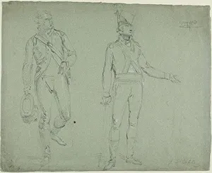 Copley John Singleton Prints: Two American Officers, n.d. Creator: John Singleton Copley