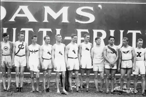Vest Prints: American Olympic team, 1912. Creator: Bain News Service