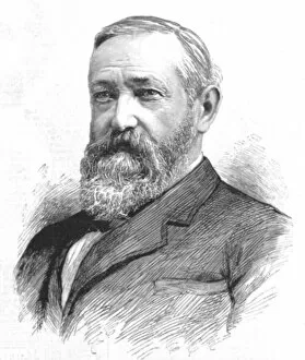 Presidential Collection: The American Presidential Election; General Benjamin Harrison; Republican Candidate now Elected to