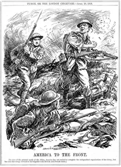 Us Army Prints: American reinforcements to aid the Allied troops before the main US Army arrived