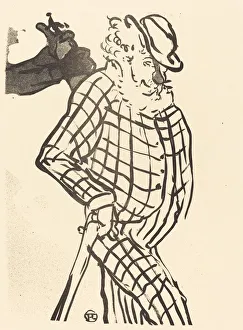 American Singer (Chanteur americain), 1893. Creator: Henri de Toulouse-Lautrec