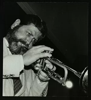 Hertfordshire Gallery: American trumpeter Bobby Shew playing at The Bell, Codicote, Hertfordshire, 19 May 1985
