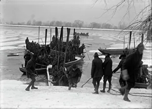 Engineers Prints: American University Training Camp - Engineers From Training Camp On Potomac