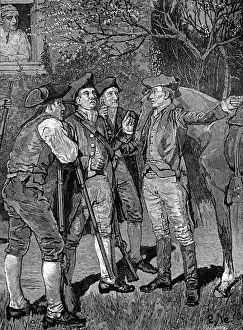 Paul Revere Collection: American War of Independence, 1775, (1886)