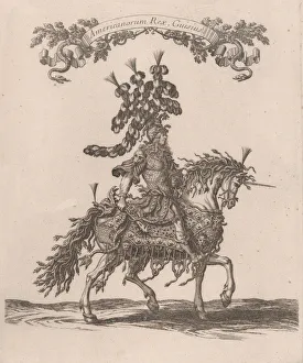Americanorum Rex, Guisius, from Courses de Testes et de Bagues Faittes par Roy et par