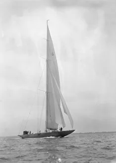 Charles Ernest Collection: The Americas Cup challenger Endeavour, 1934. Creator: Kirk & Sons of Cowes
