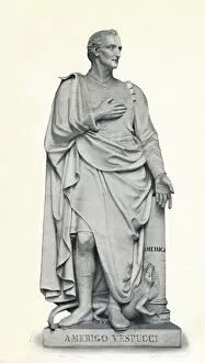 Amerigo Vespucci, (1454-1512), 1912. Artist: Gaetano Grazzini