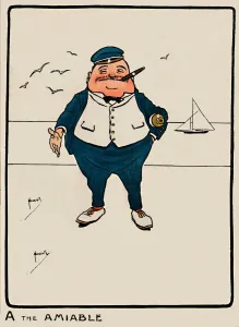Abc Of Everyday People Collection: A the Amiable, 1903. Artist: John Hassall