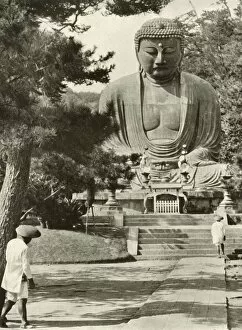 Macmillan And Co Gallery: Amida, The Buddha, 1910. Creator: Herbert Ponting