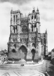 Amiens Cathedral, Picardy, France, 1918