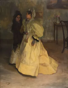 Barcelona Prints: Amigas (Friends), 1896. Creator: Zuloaga y Zabaleto, Ignacio (1870-1945)