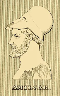 Carthaginian Collection: Amilgar, (c275-228 BC), 1830. Creator: Unknown