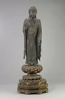 Kamakura Period Collection: Amitabha (Jap: Amida), Kamakura period, 13th century. Creator: Unknown
