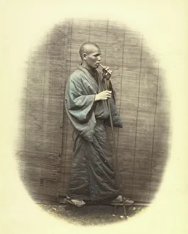 Visually Impaired Prints: Amma or Masseur, about 1863-1868. Creator: Felice Beato