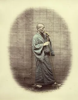 Visually Impaired Prints: Amma, --- or Masseur, 1866-1867. Creator: Felice Beato
