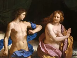 Half Brother Gallery: Amnon and Tamar, 1649-1650. Creator: Guercino