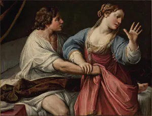 Disappointment Prints: Amnon and Tamar, c 1640. Creator: Tiarini, Alessandro (1577-1668)