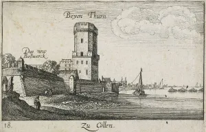 Amoenissimæ aliquot locorum... Effigies. Plate 18. Zu Cöllen, 1635. Creator: Wenceslaus Hollar