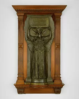 Augustus Saint Gaudens Gallery: Amor Caritas, Modeled 1897, cast after 1899. Creator: Augustus Saint-Gaudens