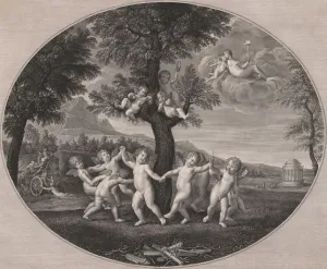 Proserpina Prints: Amorini Celebrate the Rape of Proserpina, 1805-12. Creator: Francesco Rosaspina