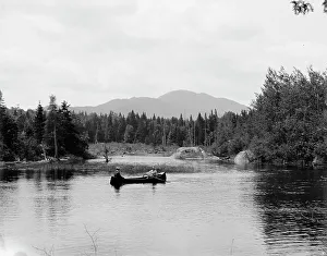 Adirondacks Prints: Ampersand Mountain from Cold Brook