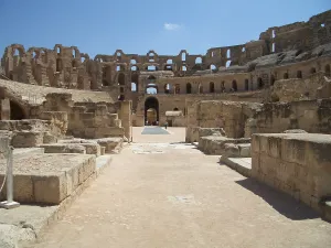 Mahdia Governorate Prints: Amphitheatre of El Jem, Tunisia, 2009. Creator: Amanda Waite