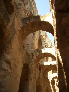 Mahdia Governorate Prints: Amphitheatre of El Jem, Tunisia, 2009. Creator: Amanda Waite