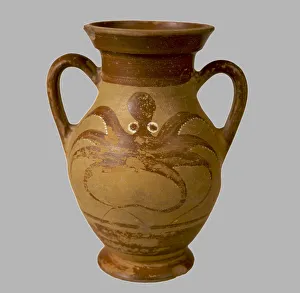 Scythian Warriors Prints: Amphora, 4th century BC. Artist: Scythian Art