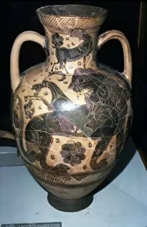 Vase Painting Gallery: Amphora with Chimera, c6th century BC