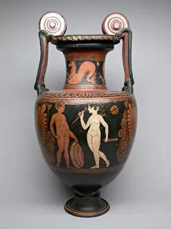 Terracotta Collection: Amphora (Storage Jar), 4th century BCE. Creator: Unknown