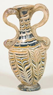 Glassware Collection: Amphoriskos (Container for Oil), 2nd-mid-1st century BCE. Creator: Unknown