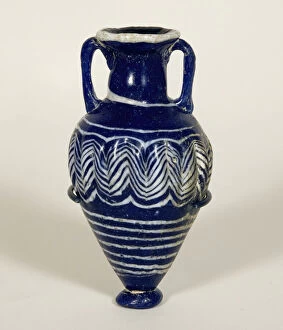 Core Formed Collection: Amphoriskos (Container for Oil), 5th-early 4th century BCE. Creator: Unknown