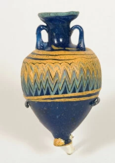 Eastern Mediterranean Gallery: Amphoriskos (Container for Oil), late 6th-early 5th century BCE. Creator: Unknown