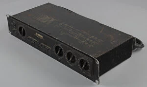 Audio Equipment Gallery: Amplifier used as part of a DJ setup, 1970s. Creator: Yamaha Corporation
