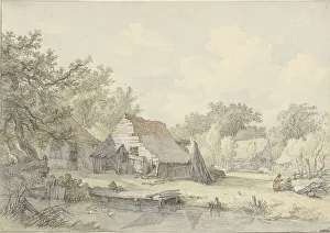 Disrepair Prints: On the Amstelveen road, 1776-1822. Creator: Jan Hulswit