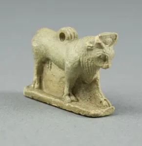 Lucky Charm Collection: Amulet of the Apis Bull, Egypt, Late Period, Dynasties 26-31 (664-332 BCE)