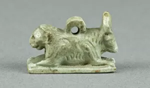 Lucky Charm Collection: Amulet of a Double Animal: Lion and Bull, Egypt, Late Period, Dynasty 26 (664-525 BCE)