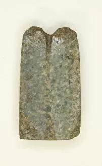 Soapstone Gallery: Amulet of Double Plumes, Egypt, Late Period, Dynasty 26-31 (664-332 BCE)