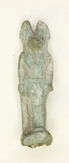 Amulet of the God Anubis, Egypt, Late Period, Dynasties 26-31 (664-332 BCE)